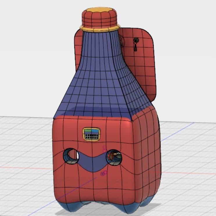 Bottler machine CAD concept